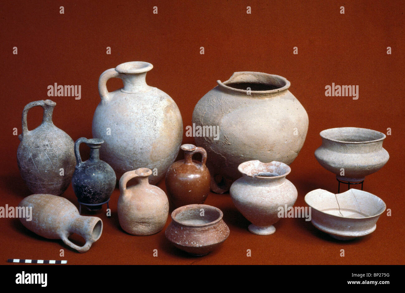 1479. CNAANITE ceramiche databili dal XVIII - 15TH. C. a. C. Foto Stock
