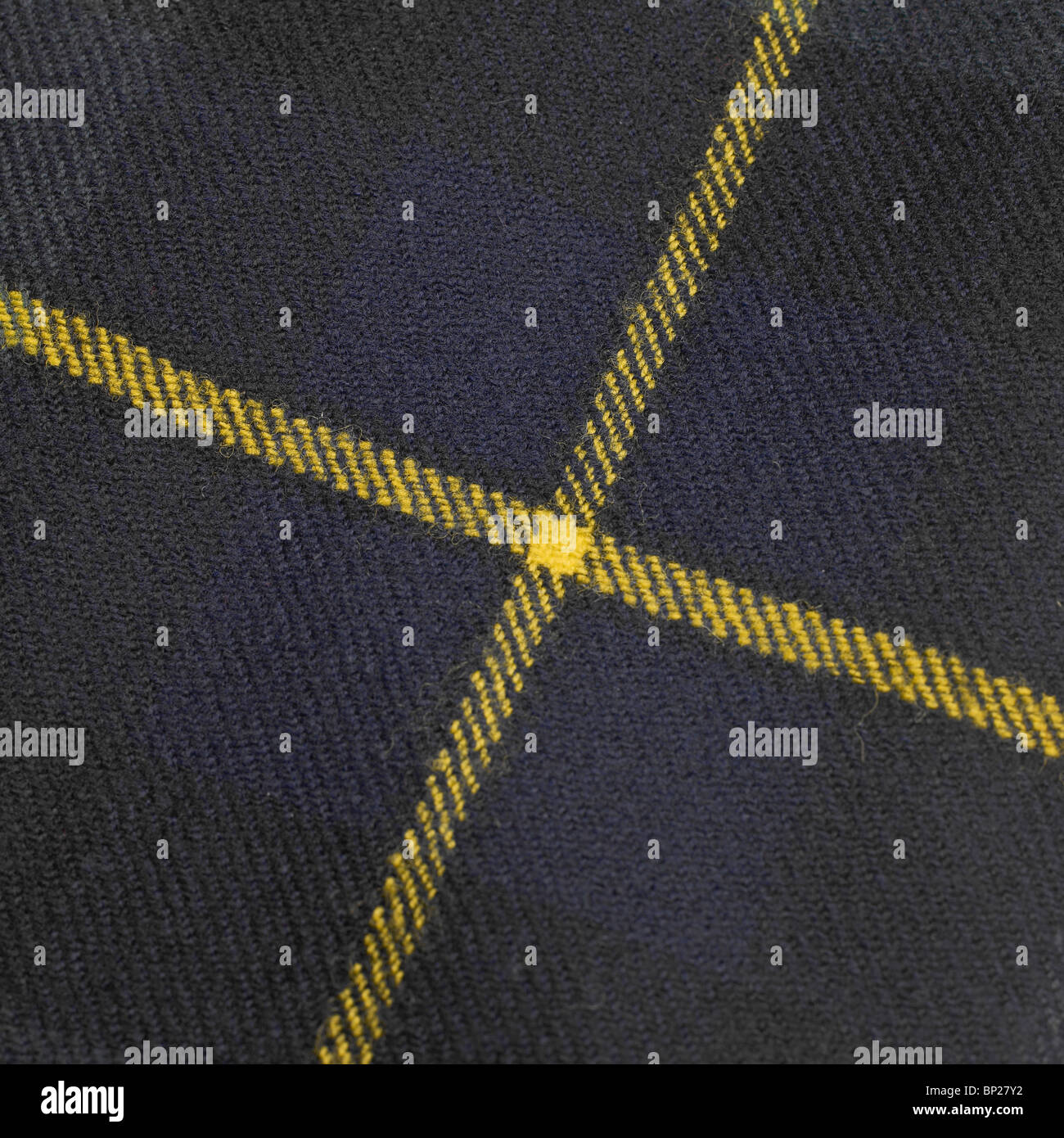 Clan scozzesi tartan, primo piano Foto Stock