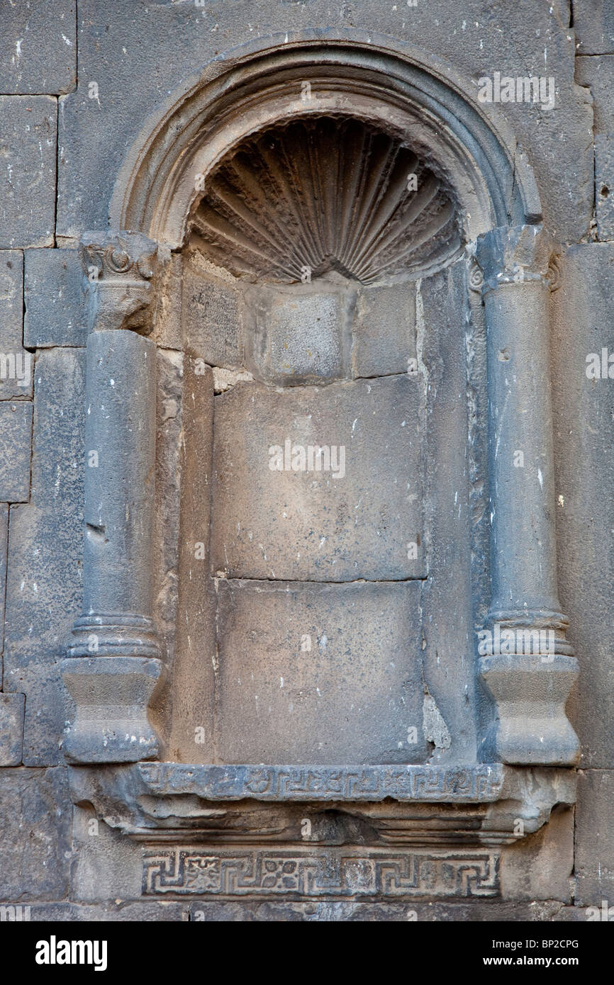 Dettagli su Dag Kapi gate, mura della città vecchia, Diyarbakir, Turchia orientale Foto Stock