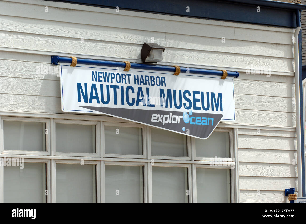 Newport Harbor, California, museo nautico. Foto Stock