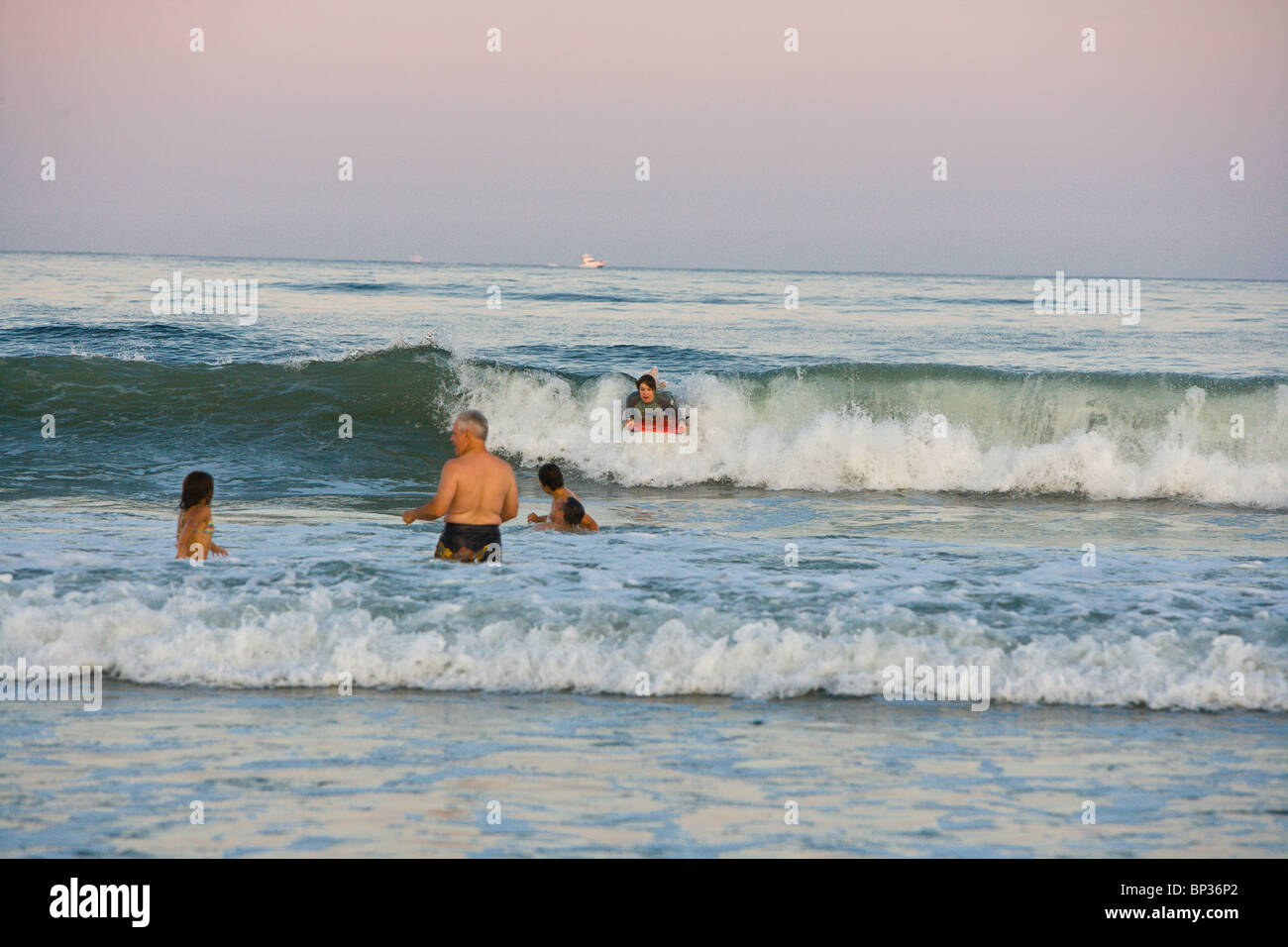 Narragansett Beach Foto Stock