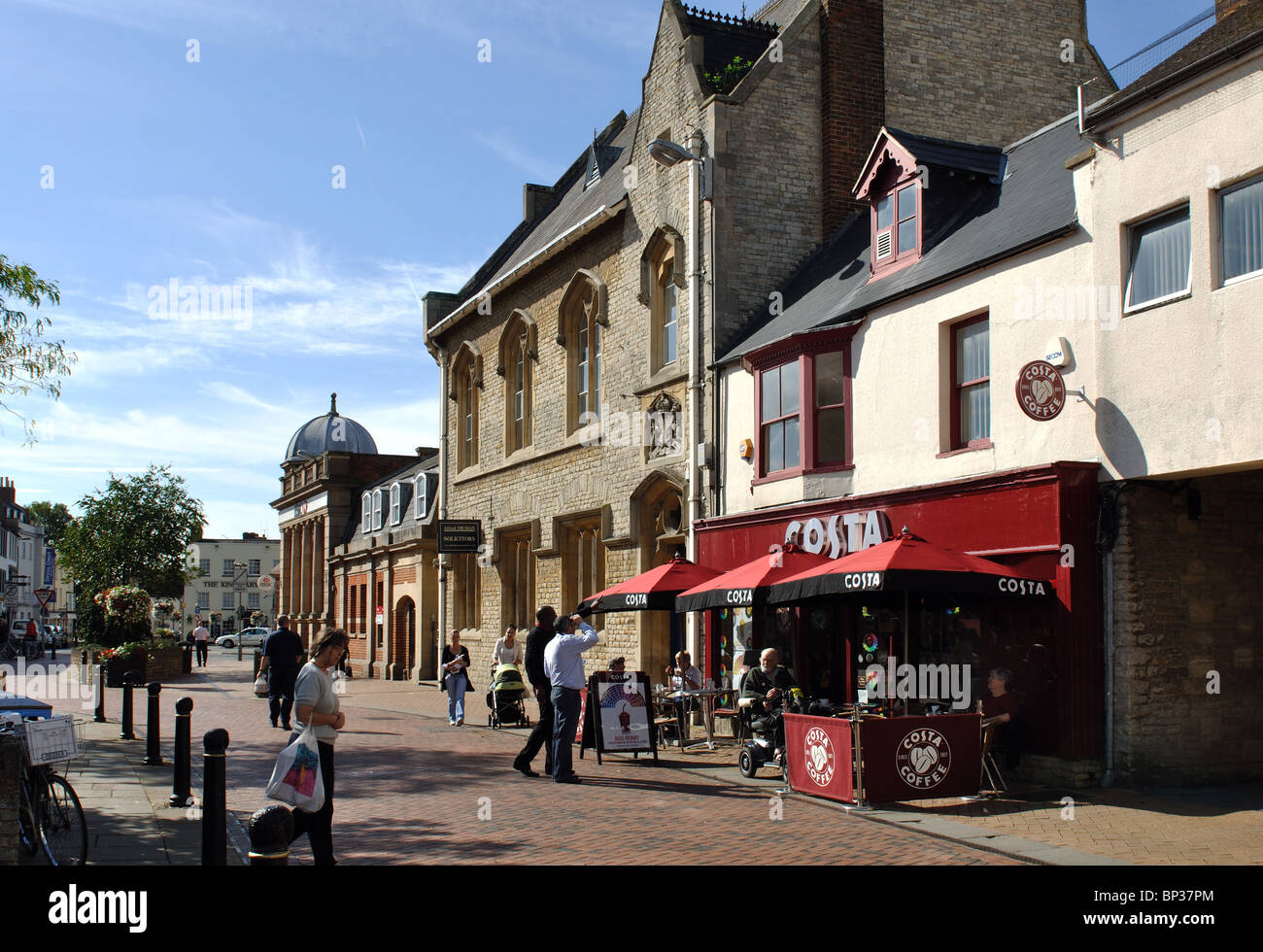 Sheep Street, Bicester, Oxfordshire, England, Regno Unito Foto Stock