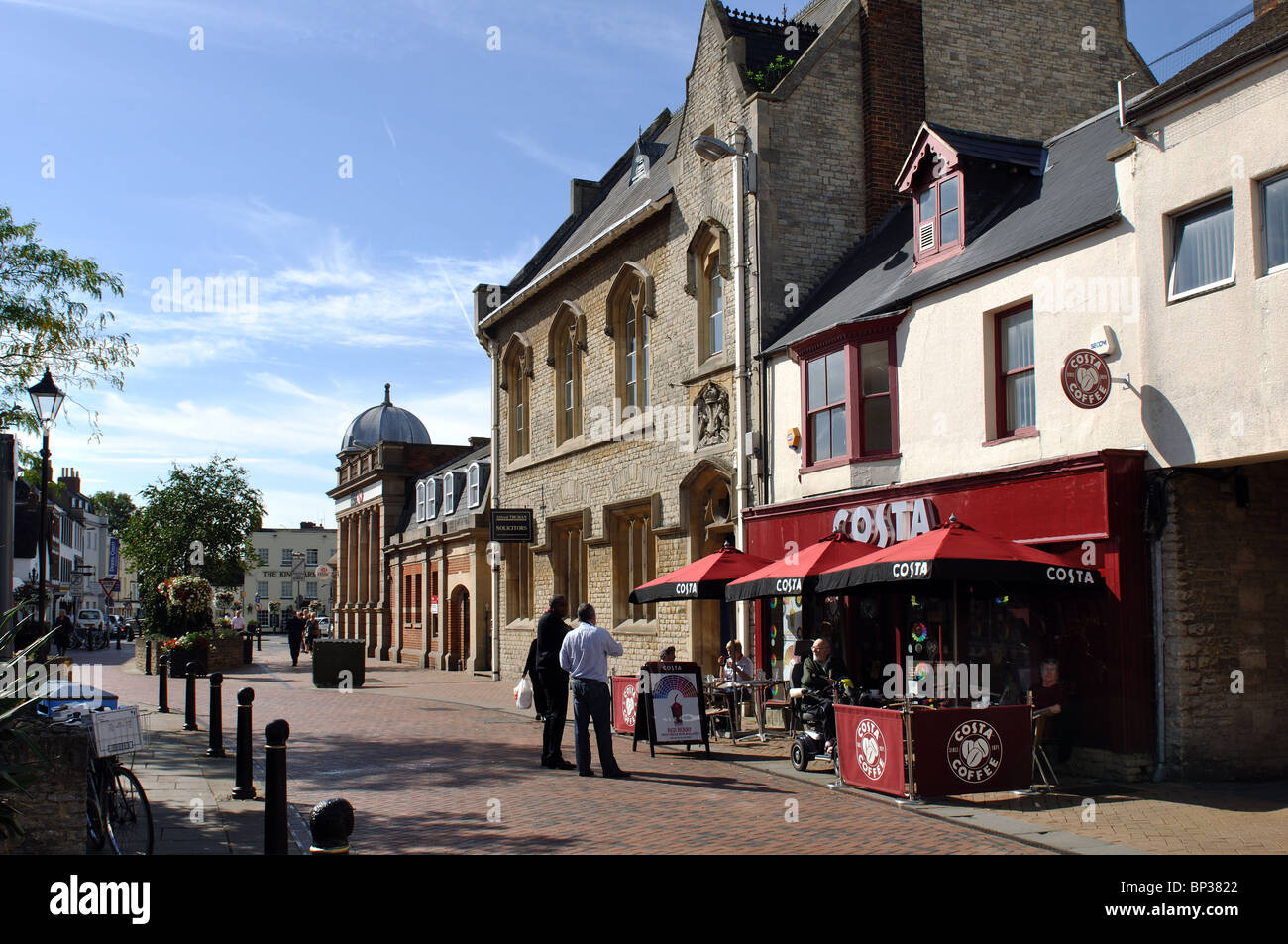 Sheep Street, Bicester, Oxfordshire, England, Regno Unito Foto Stock