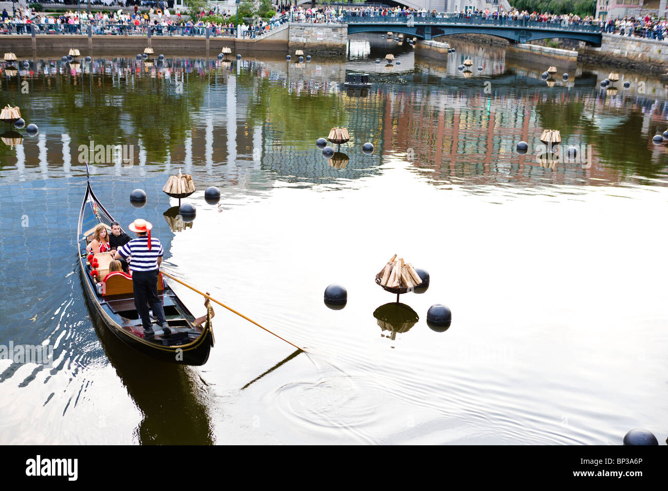 WaterFire Providence event Foto Stock