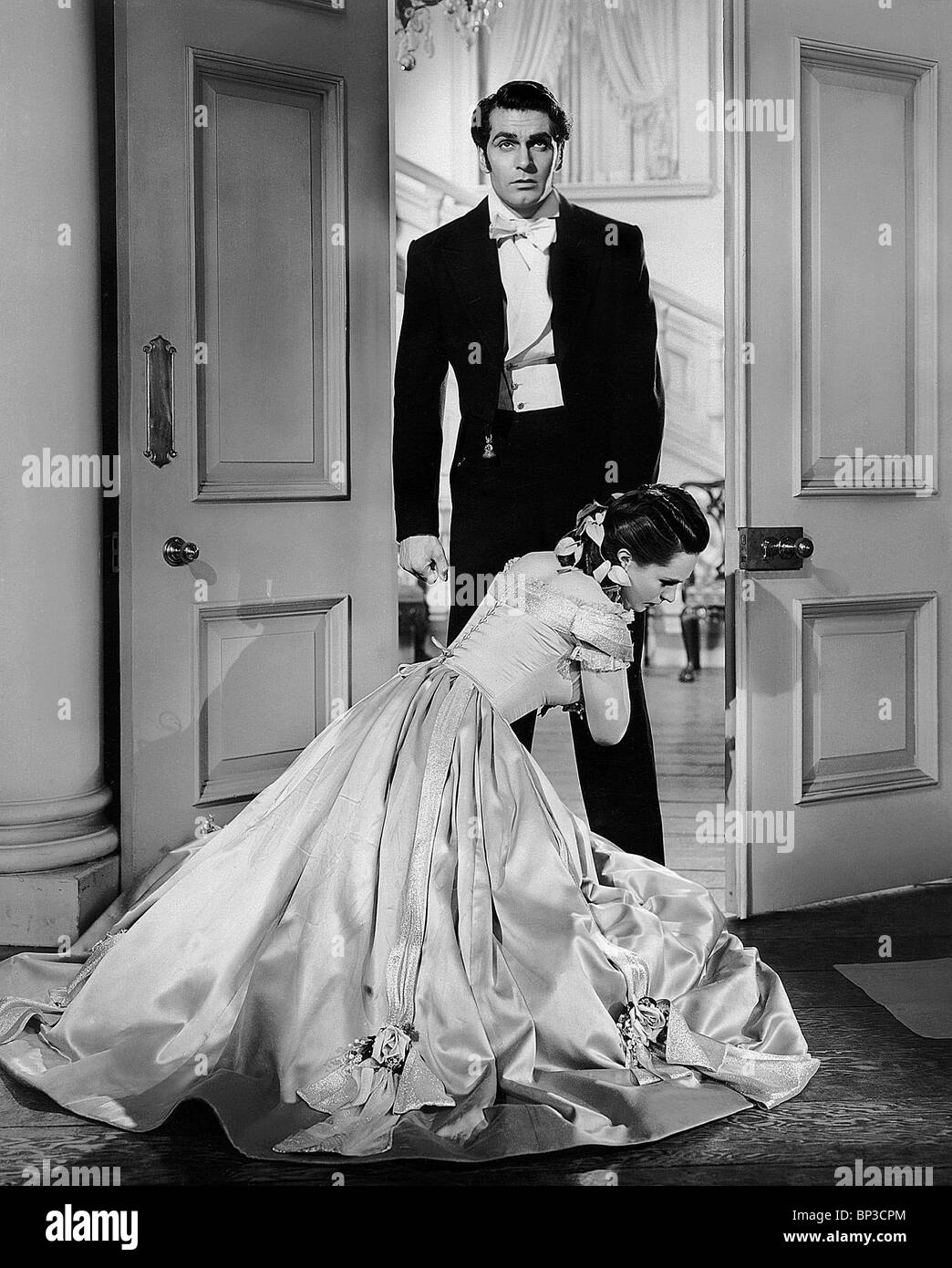 LAURENCE OLIVIER MERLE OBERON Wuthering Heights (1939) Foto Stock