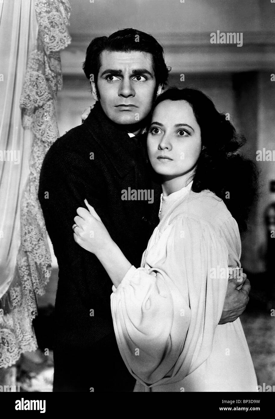 LAURENCE OLIVIER MERLE OBERON Wuthering Heights (1939) Foto Stock