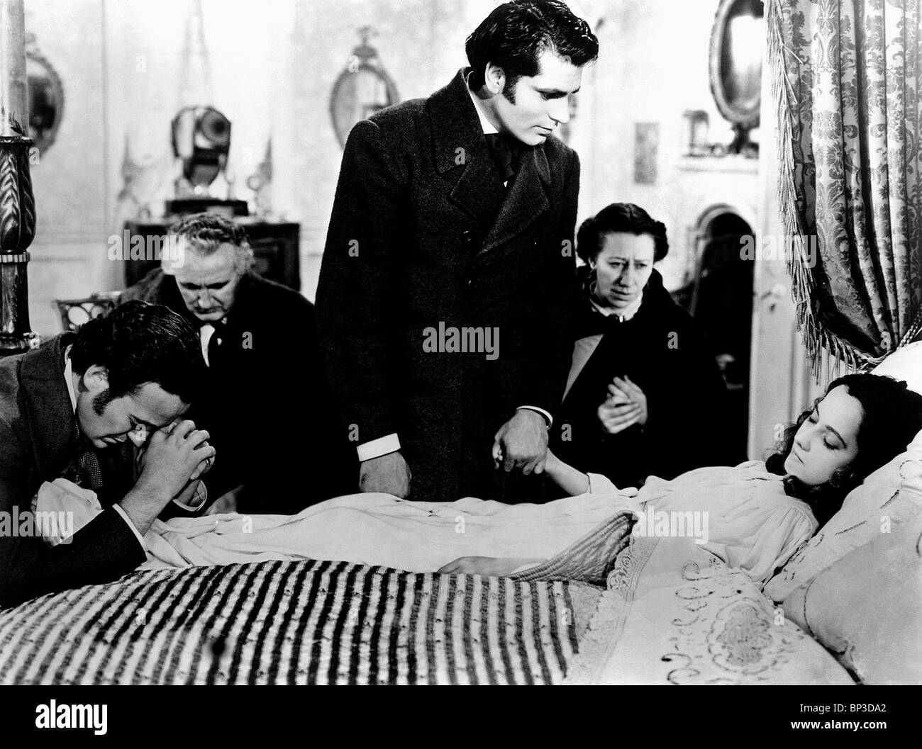 LAURENCE OLIVIER MERLE OBERON Wuthering Heights (1939) Foto Stock