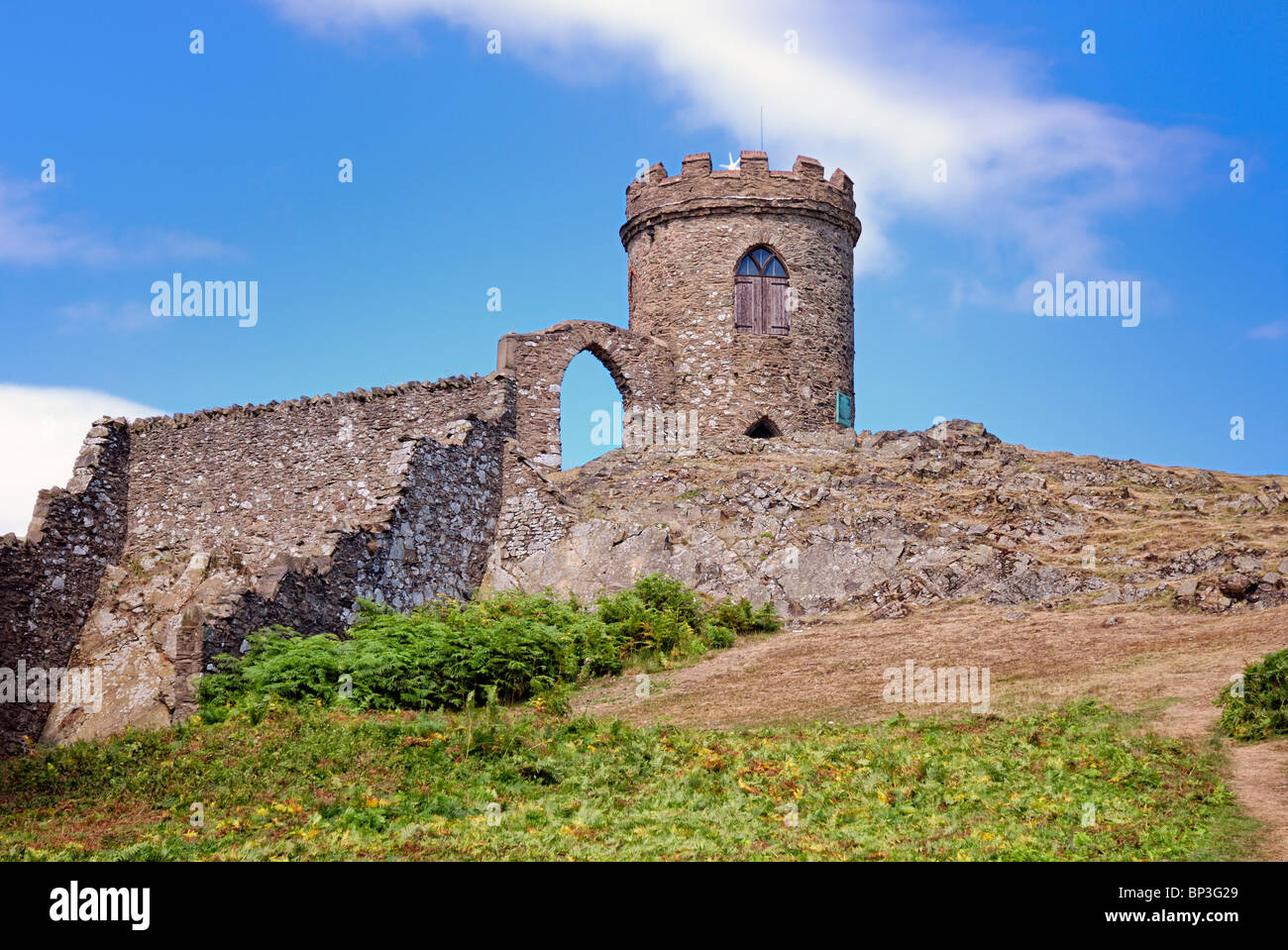 Vecchia Torre di John Glenfield Lodge Park Leicester Inghilterra REGNO UNITO Foto Stock