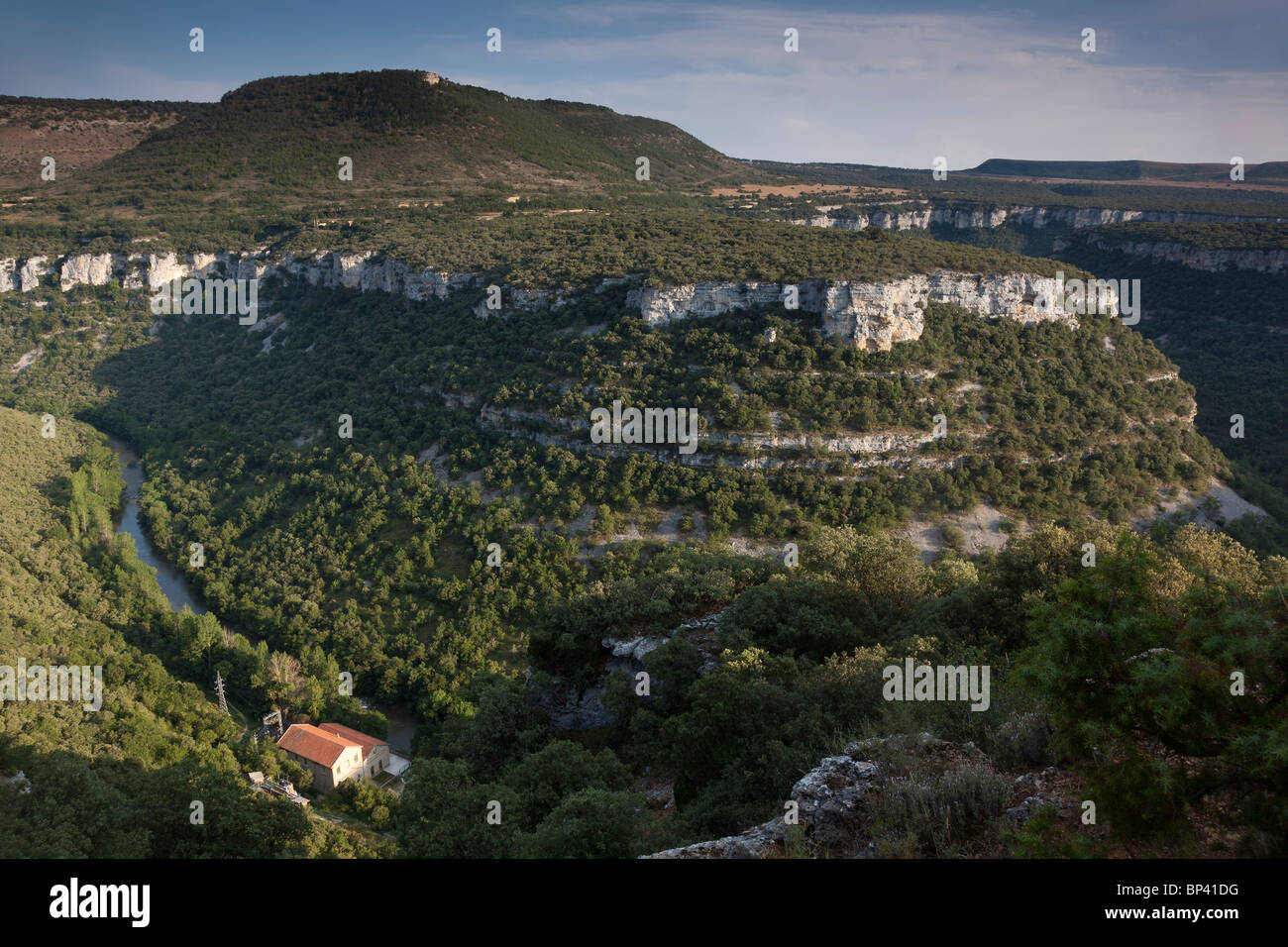 Cañones del Ebro, Pesquera de Ebro, Burgos, Castilla y Leon, Spagna Foto Stock