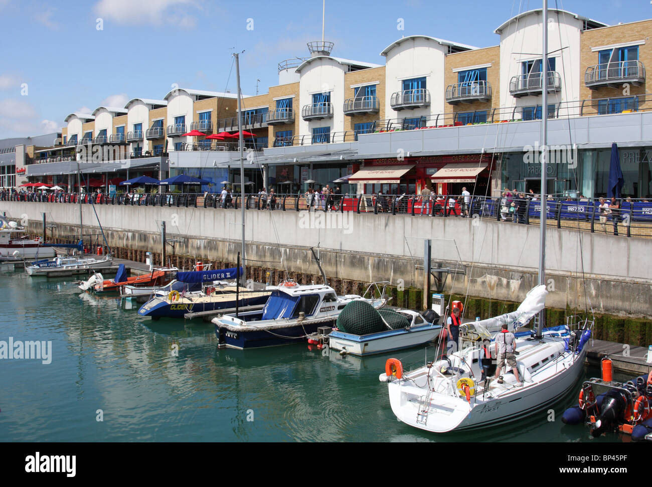 Brighton Marina, West Sussex, in Inghilterra, Regno Unito Foto Stock