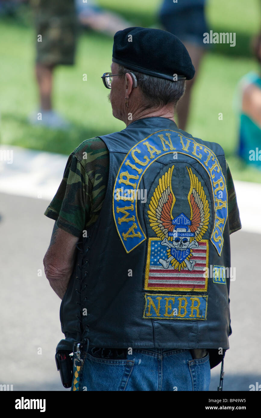 American veterani onore ai caduti presso il Cimitero Nazionale di Arlington, in Virginia del Memorial Day 2010. Foto Stock