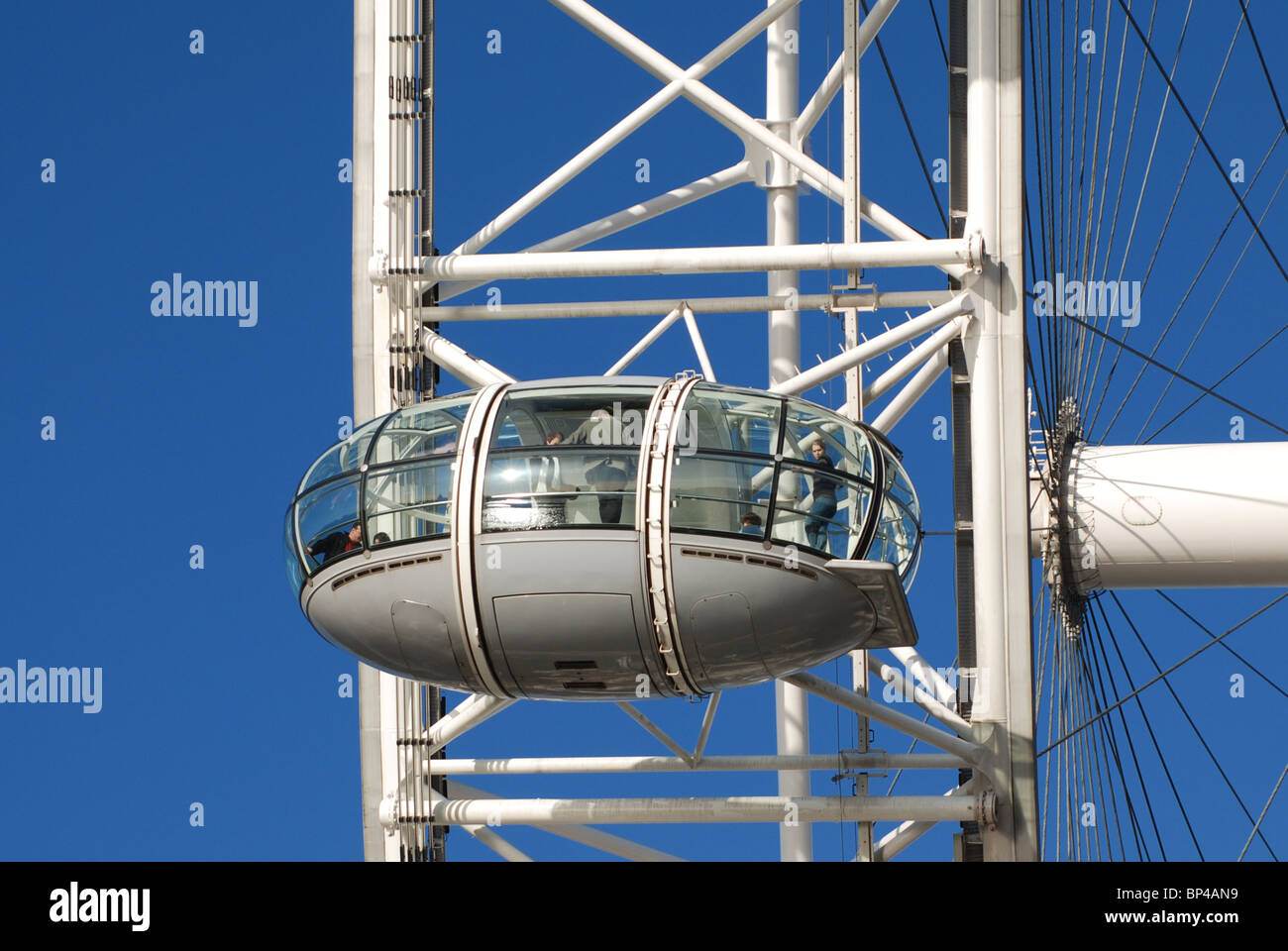 London Eye Capsule Foto Stock