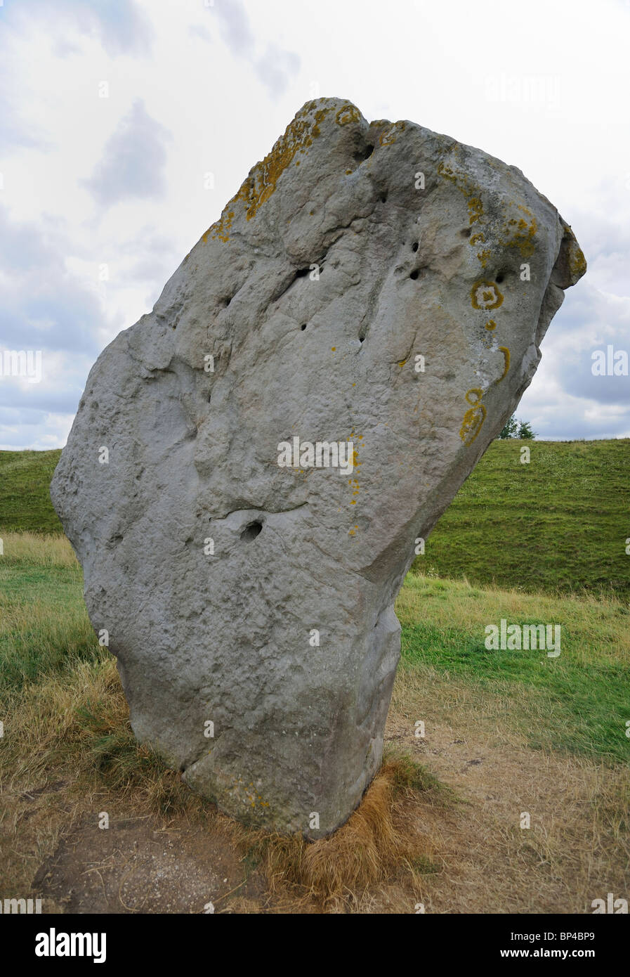 Antiche Pietre di Avebury Henge Foto Stock