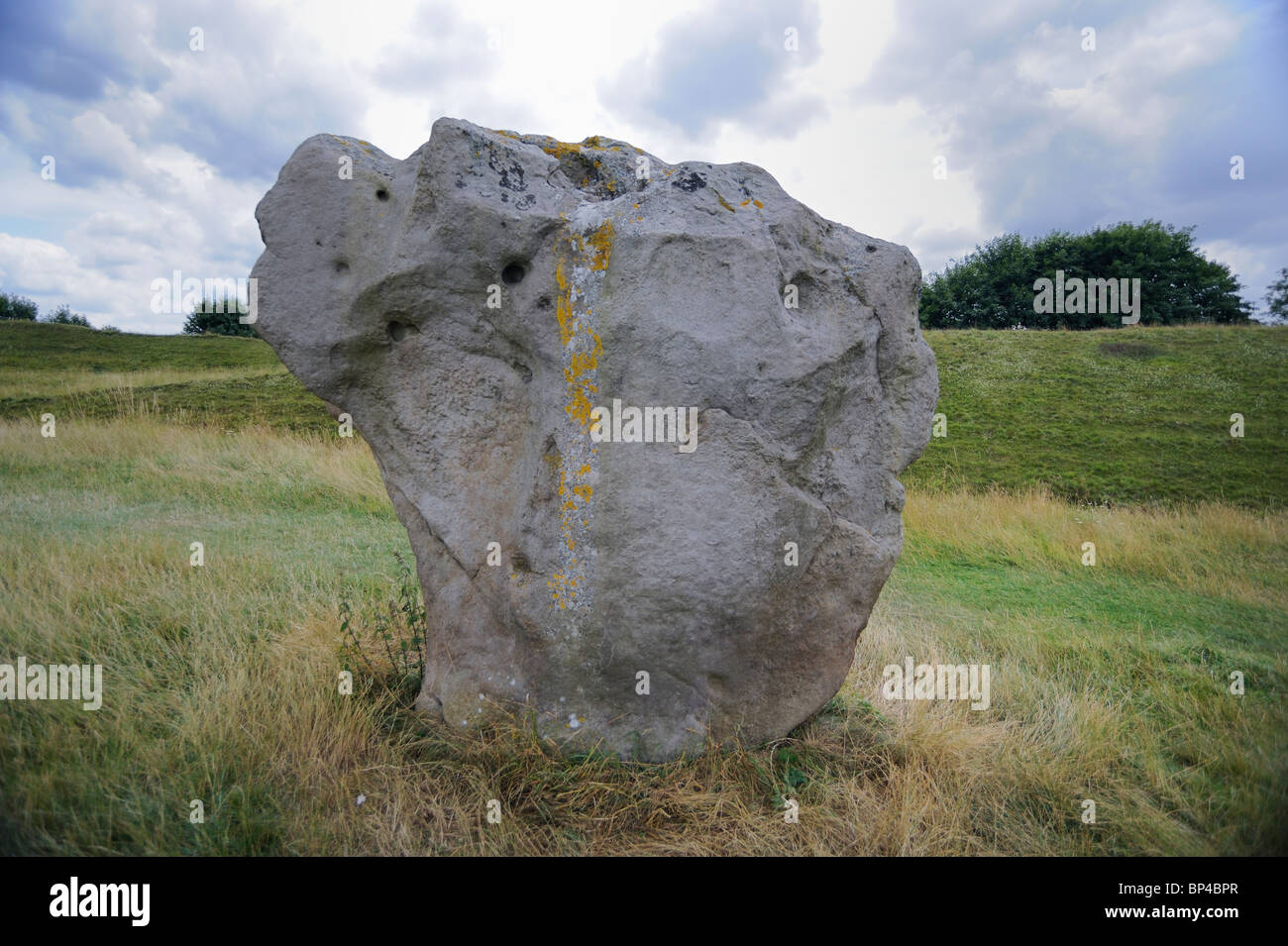 Antiche Pietre di Avebury Henge Foto Stock