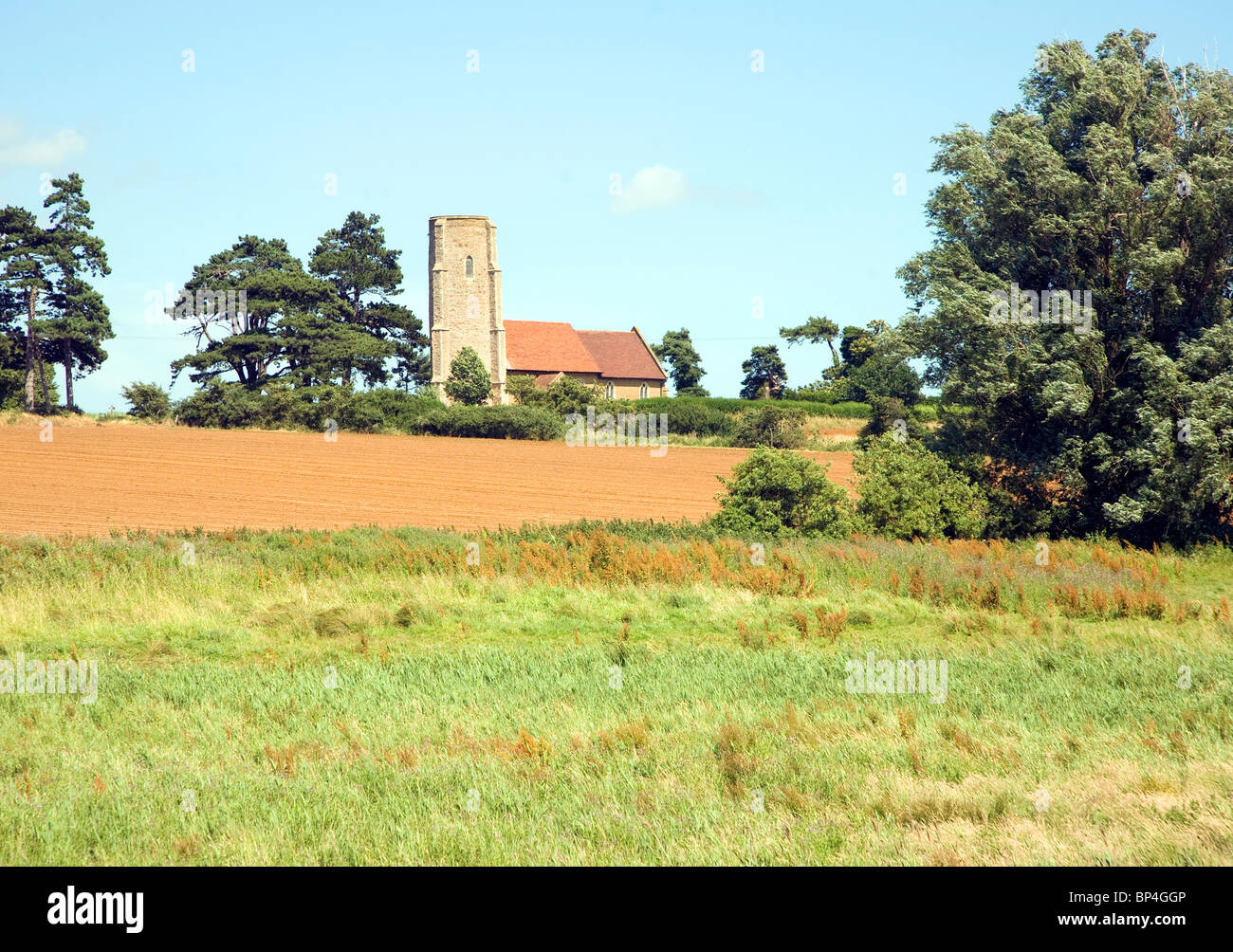 Chiesa Ramsholt Suffolk in Inghilterra Foto Stock