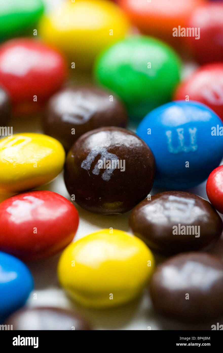 Caramelle di M & M' s. Foto Stock