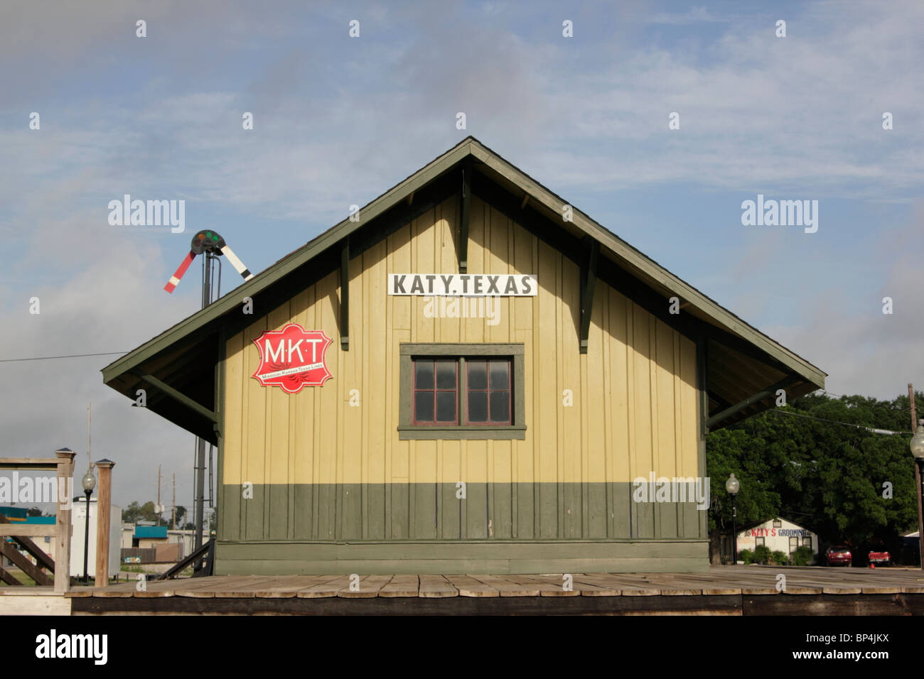 Missouri-Kansas-Texas Depot Foto Stock