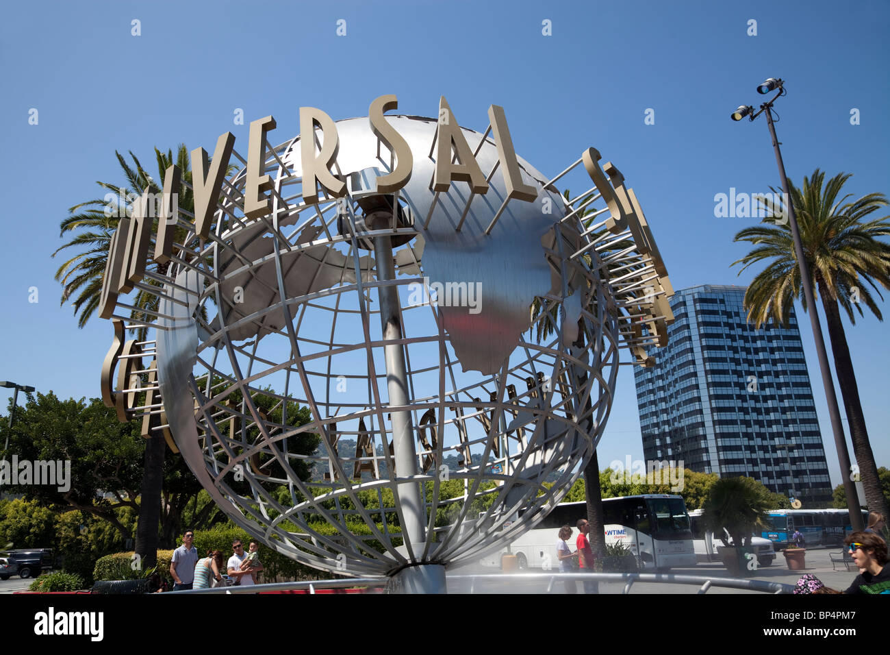 Universal Studios Globe, Los Angeles, California, USA. Foto Stock