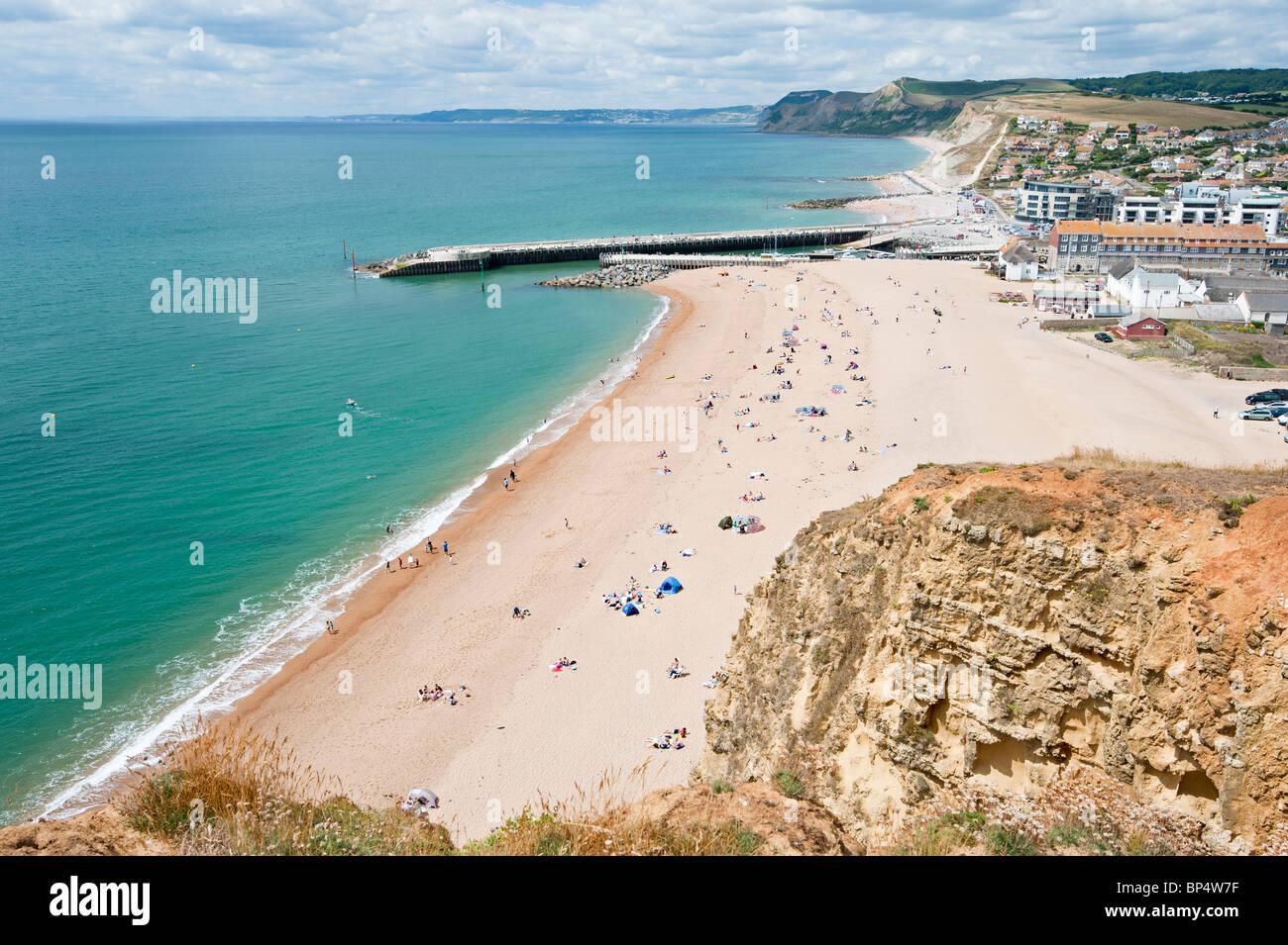 West Bay Bridport Dorset Foto Stock