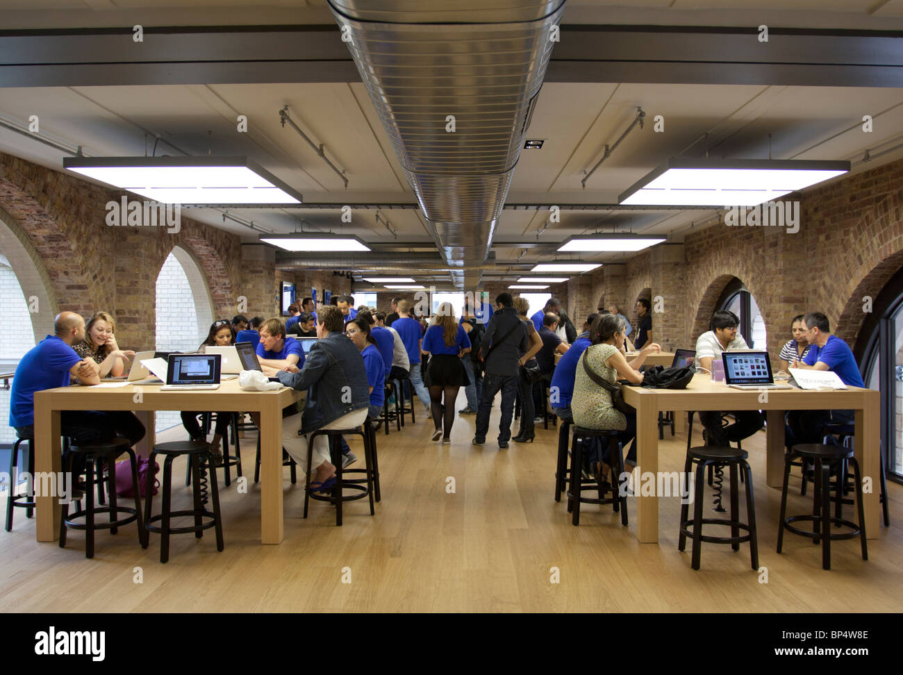 Genius Bar - Apple Store - Covent Garden - Londra Foto Stock