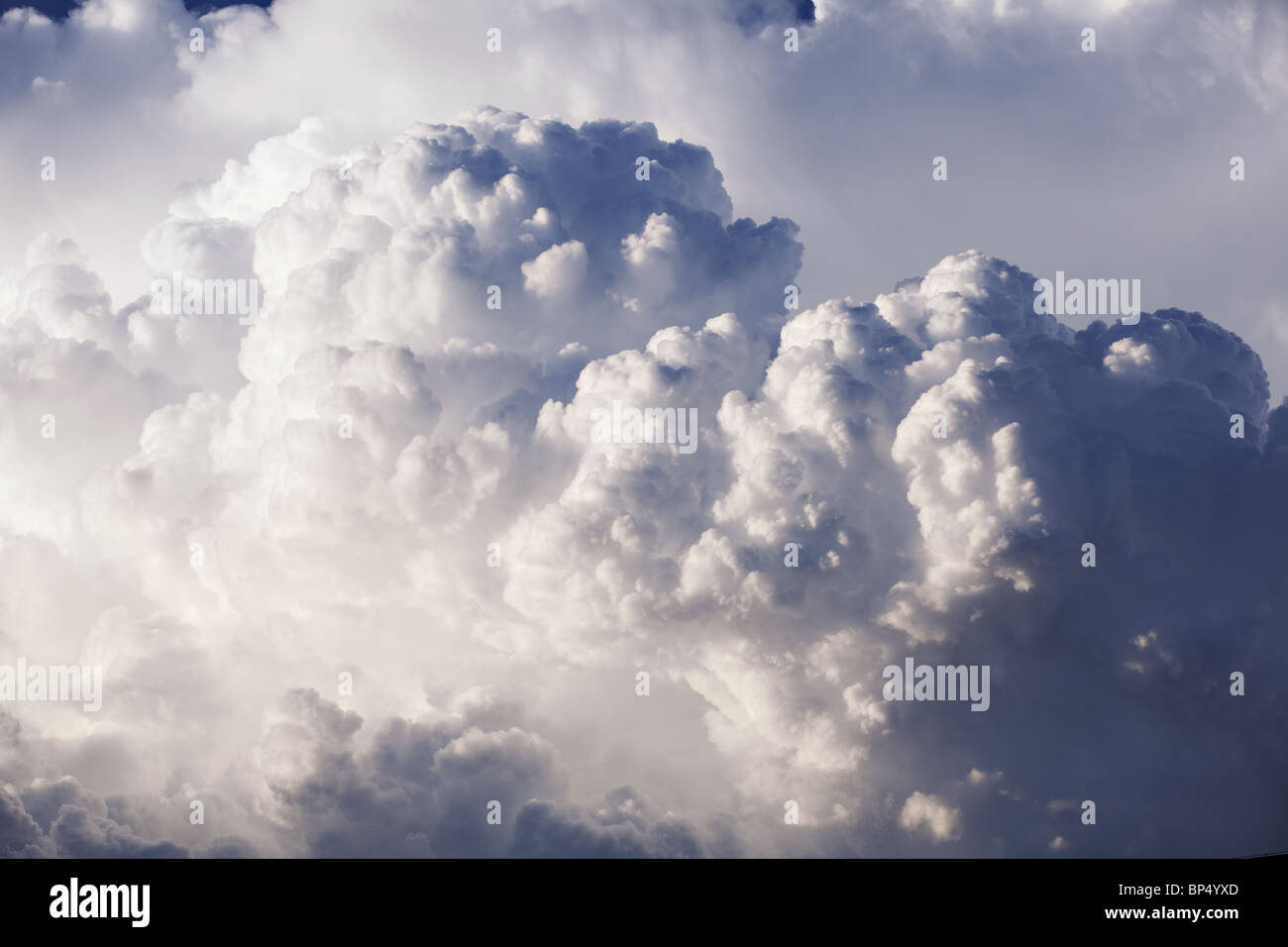 Cielo drammatico prima della tempesta Foto Stock