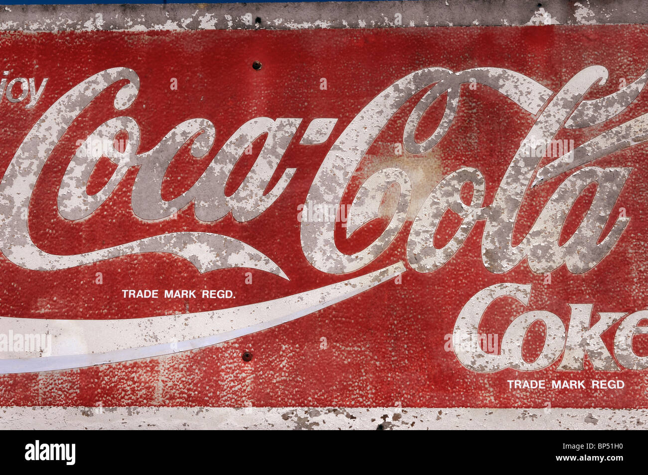 Coca Cola segno, Coolangatta, NSW, Australia Foto Stock