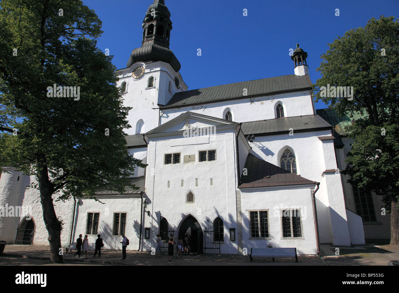 Estonia, Tallinn, Toomkirik, cupola chiesa, Foto Stock