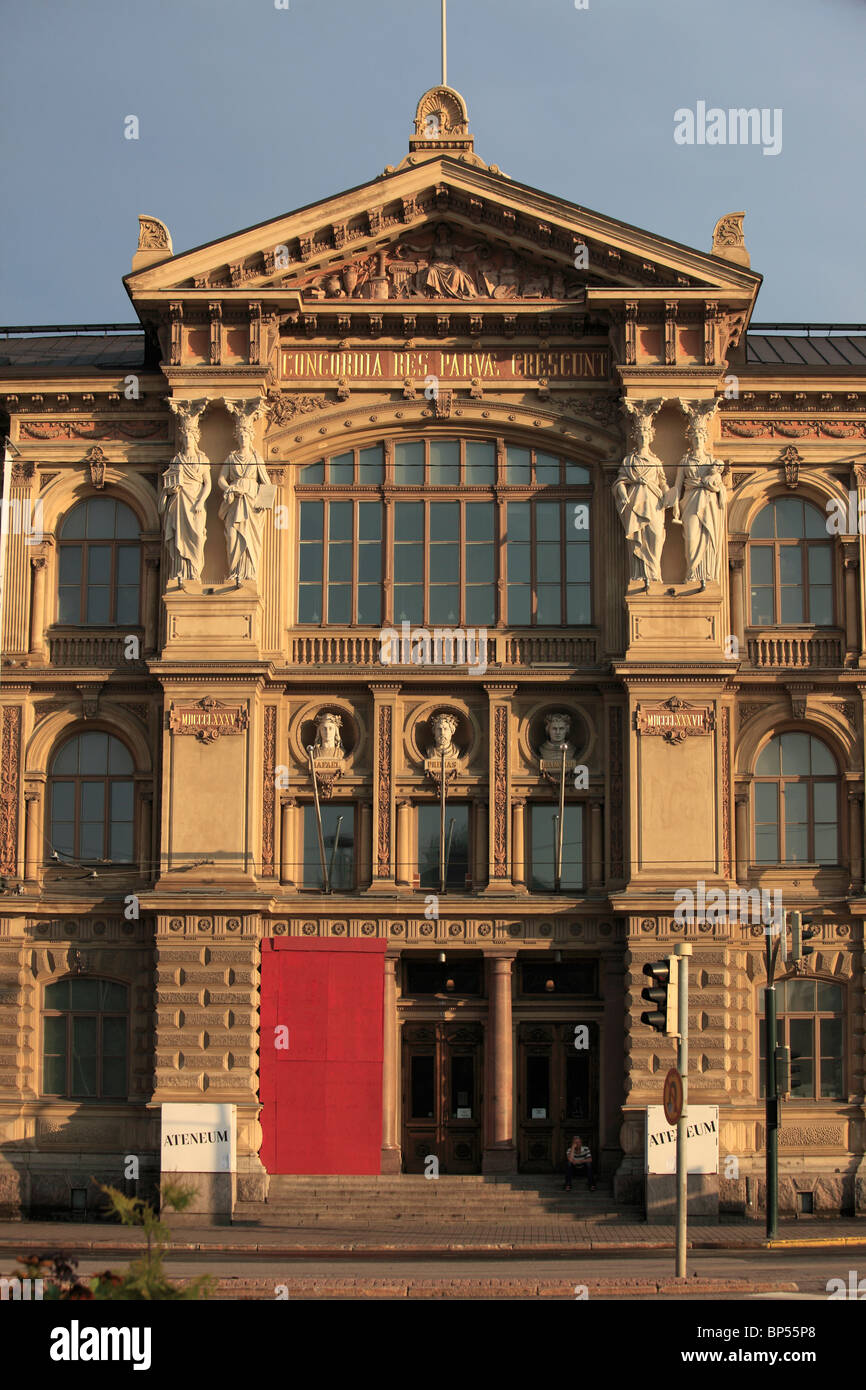 Finlandia, Helsinki, Ateneum museo, Foto Stock