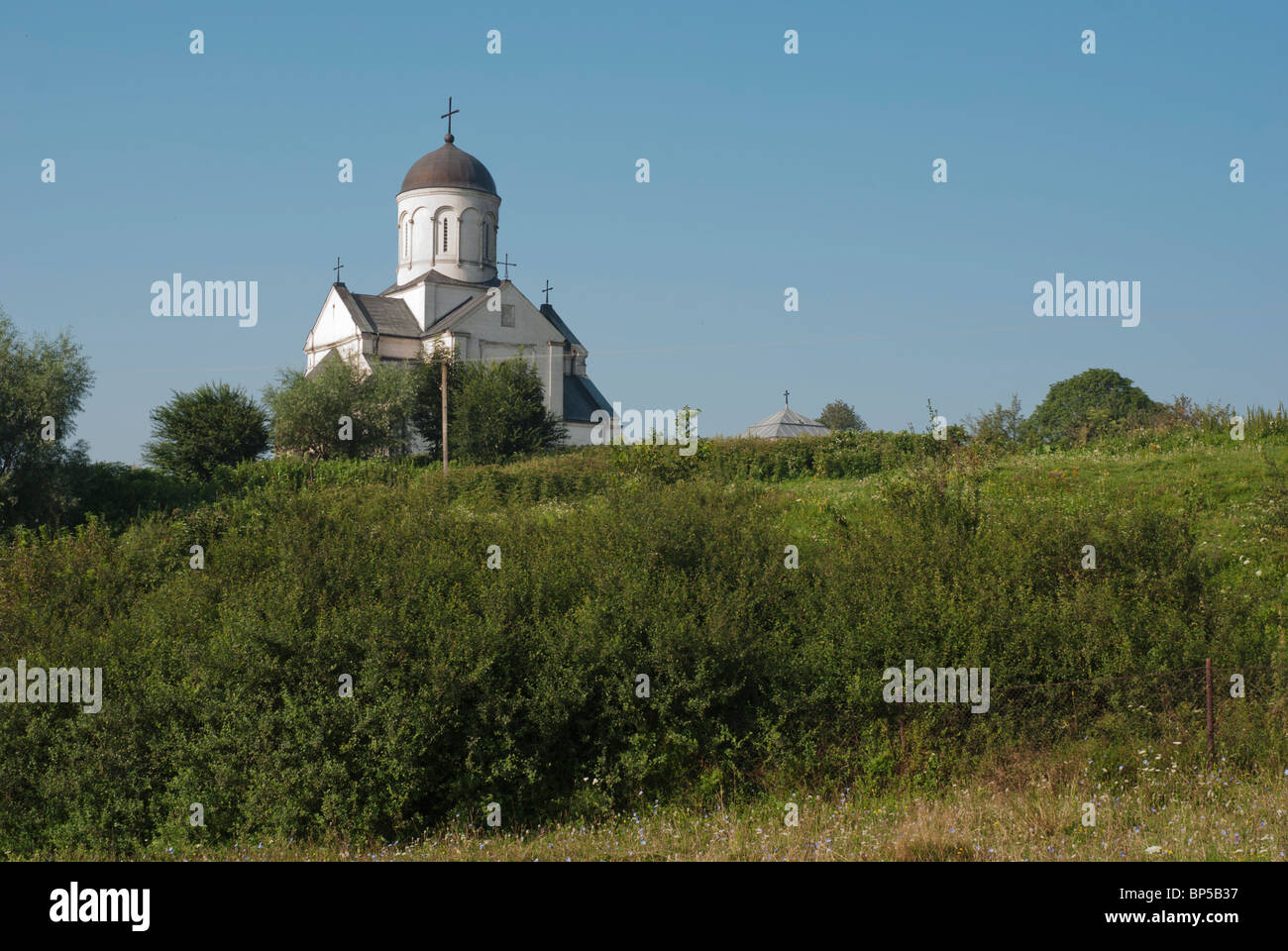 Medieval San Panteleymon chiesa vicino di Halych in Ucraina occidentale Foto Stock