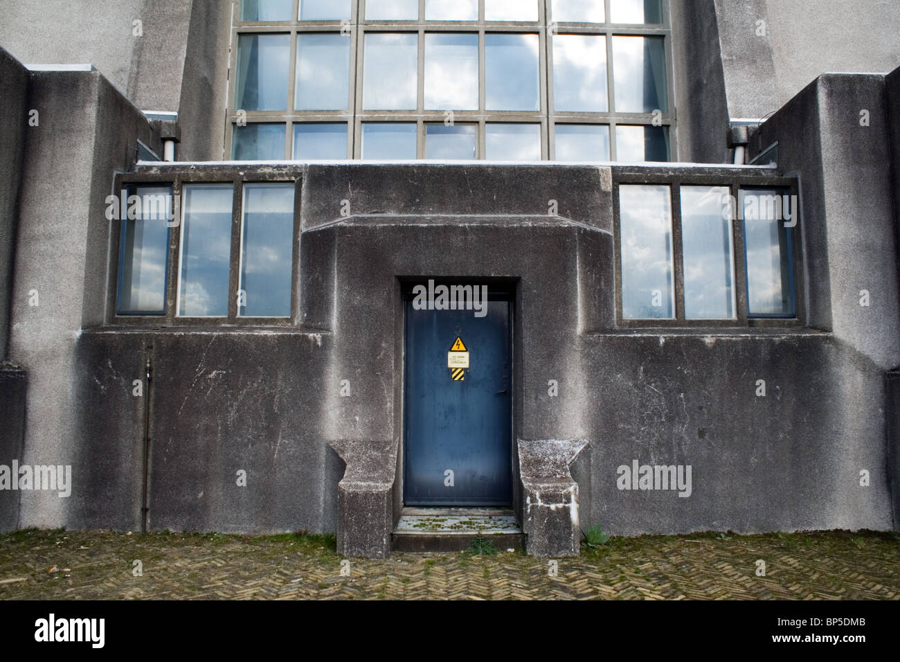 Vecchia abbandonata la stazione radio in Olanda. Foto Stock