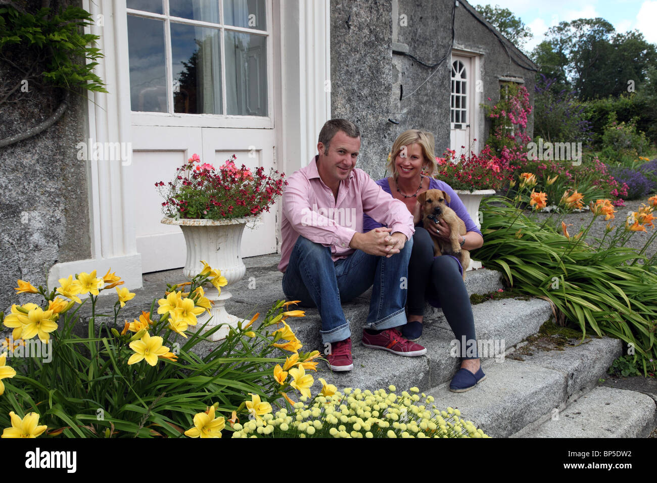 James & Jo Fennell Foto Stock