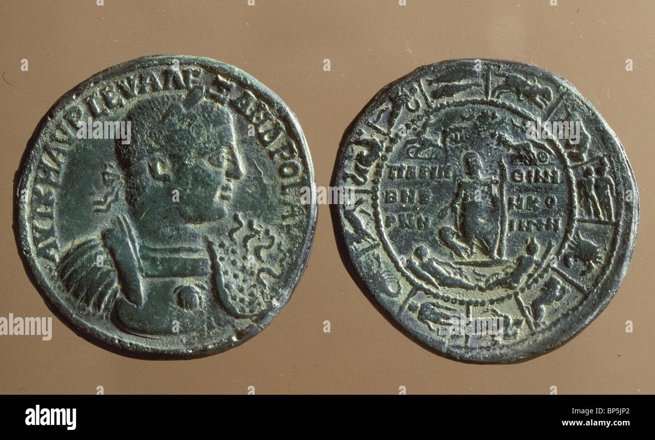 4166. Romano Imperatore Caracalla 211-217 d.c. Foto Stock