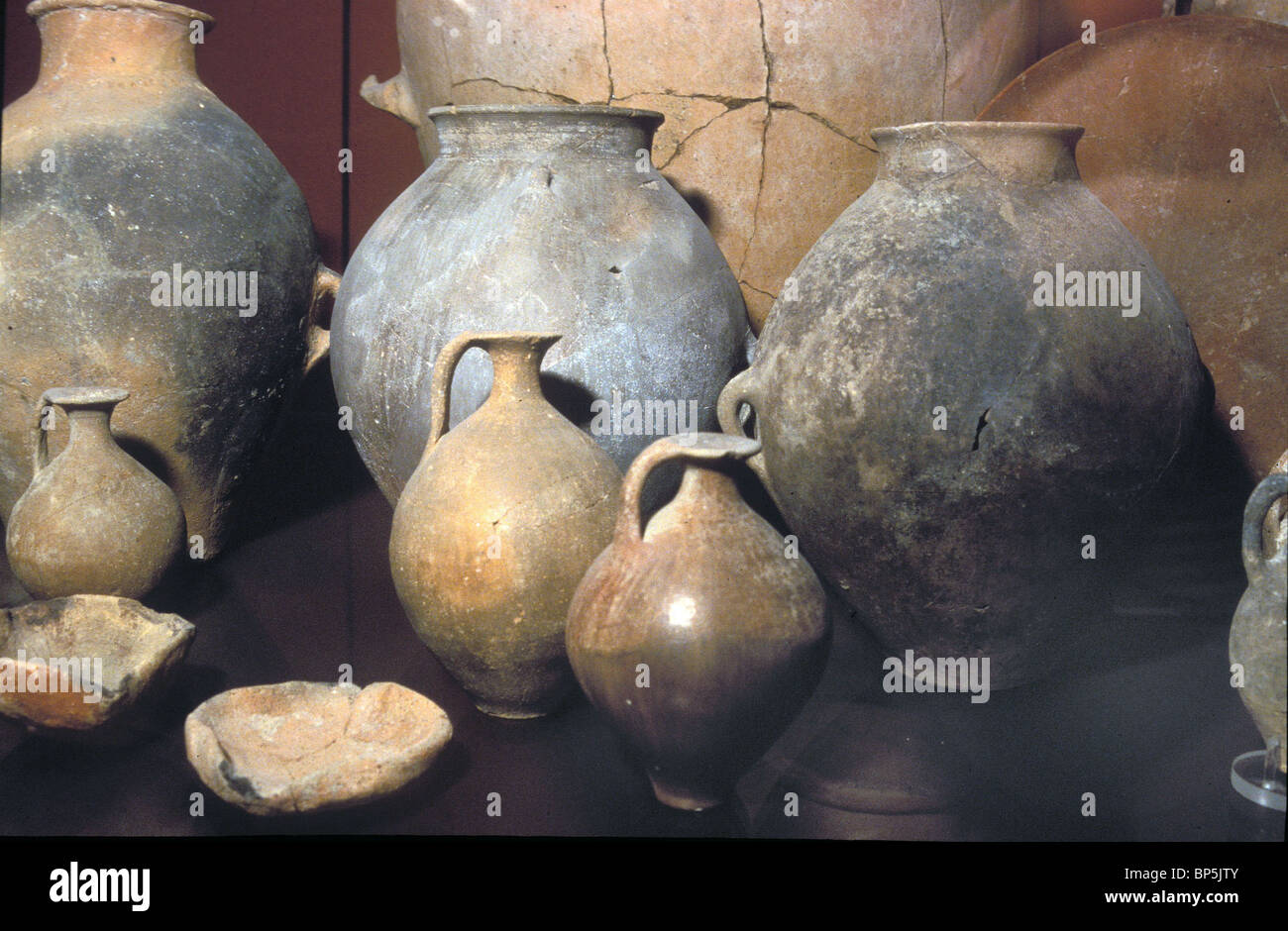 4284. Gerico - EARLY CNAANITE ceramiche, C. 1800 BC Foto Stock