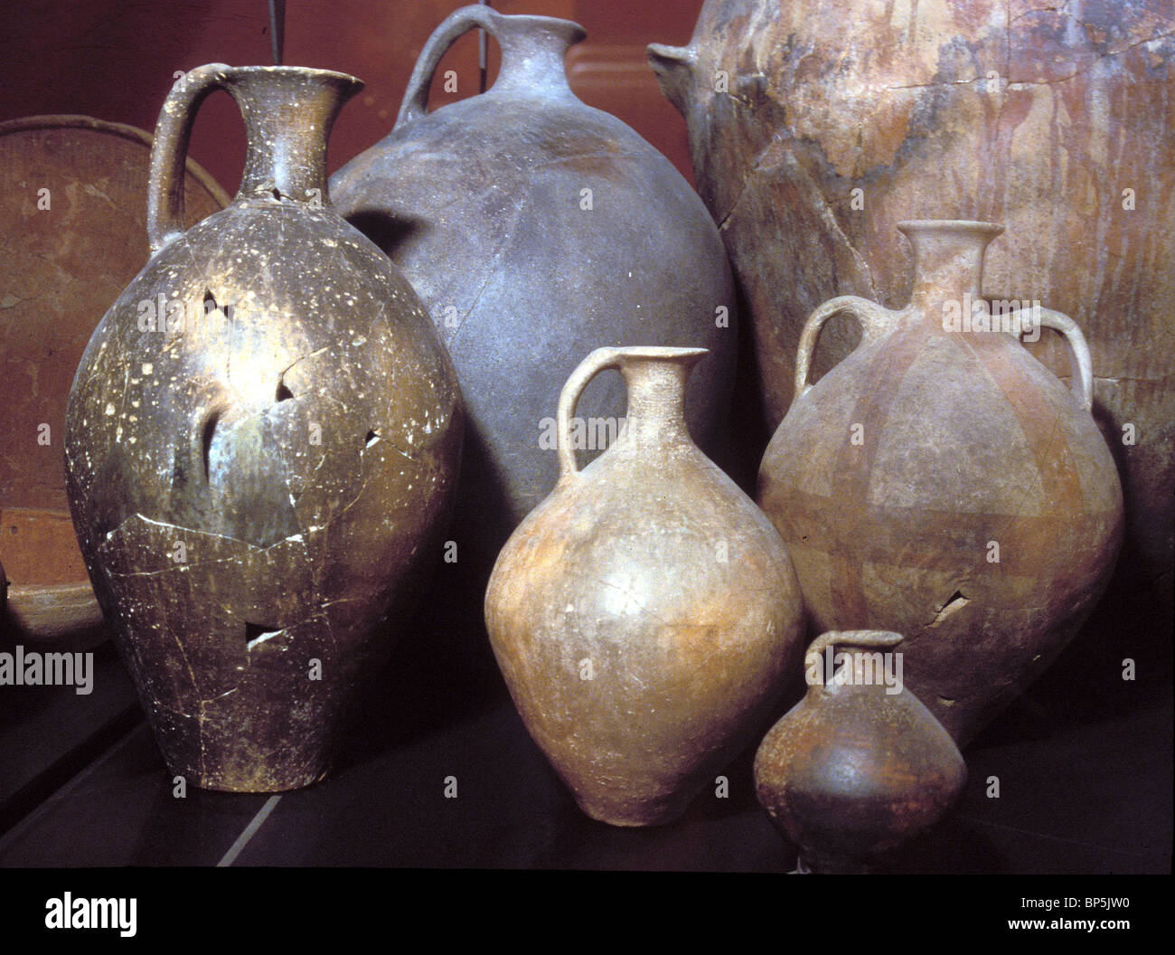 4284. Gerico - EARLY CNAANITE ceramiche, C. 1800 BC Foto Stock