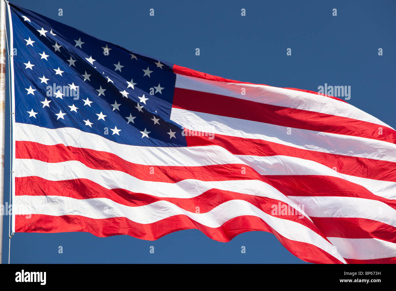 Bandiera degli Stati Uniti d'America Foto Stock