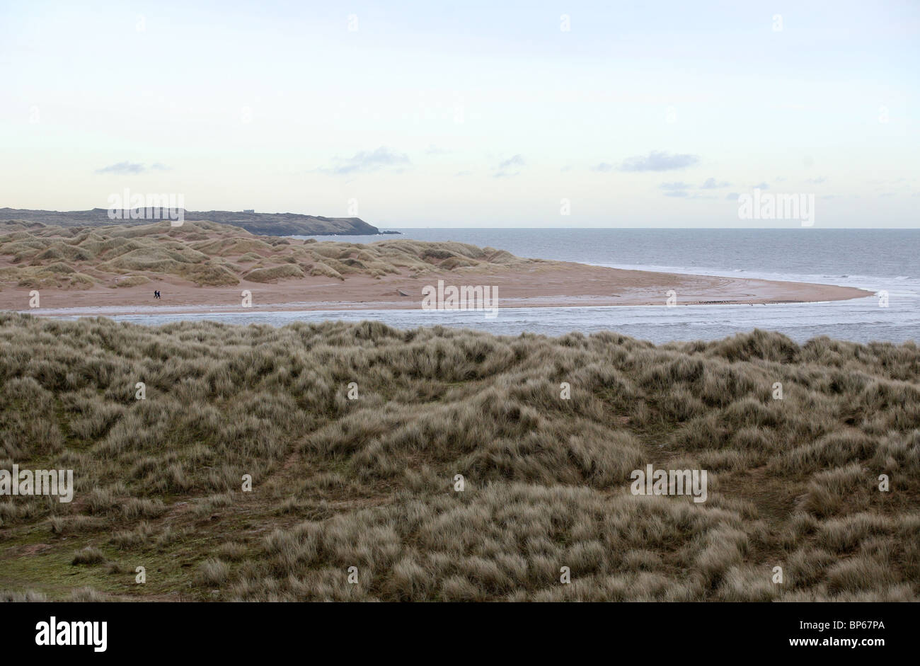 Aberdeenshire e Moray Coast dune di sabbia, Scozia. Foto:Jeff Gilbert Foto Stock