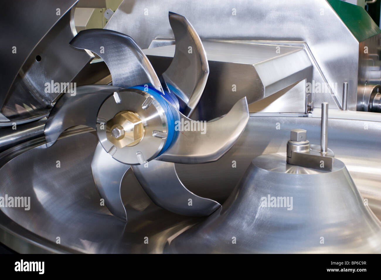 Nuova fresa ad una fiera agricola Foto Stock