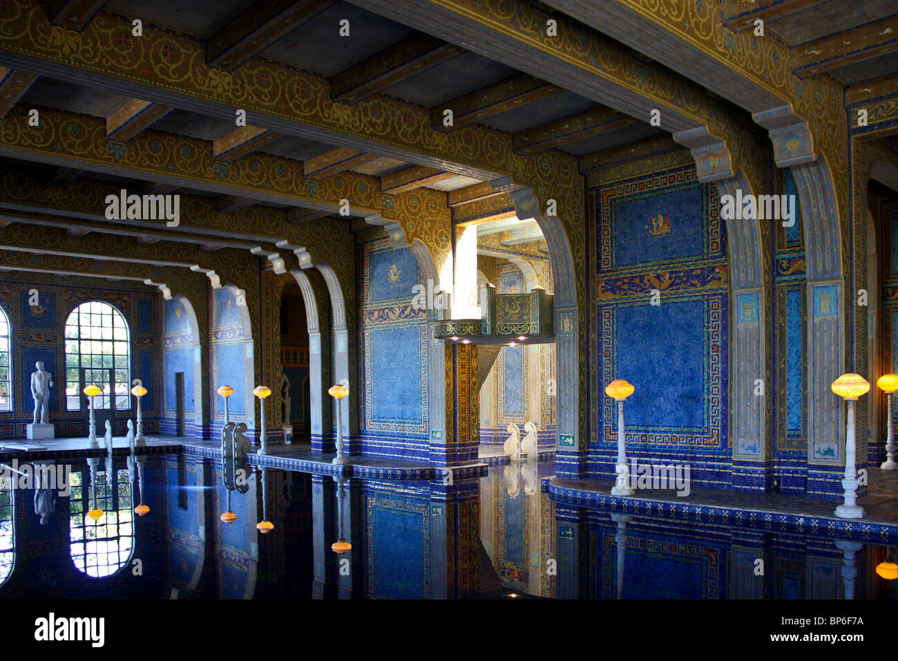 Il Castello di Hearst, San Simeone, CALIFORNIA, STATI UNITI D'AMERICA Foto Stock