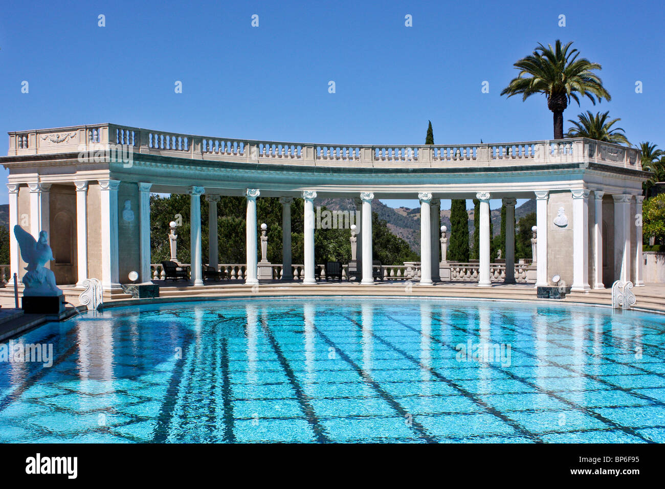 Il Castello di Hearst, San Simeone, CALIFORNIA, STATI UNITI D'AMERICA Foto Stock