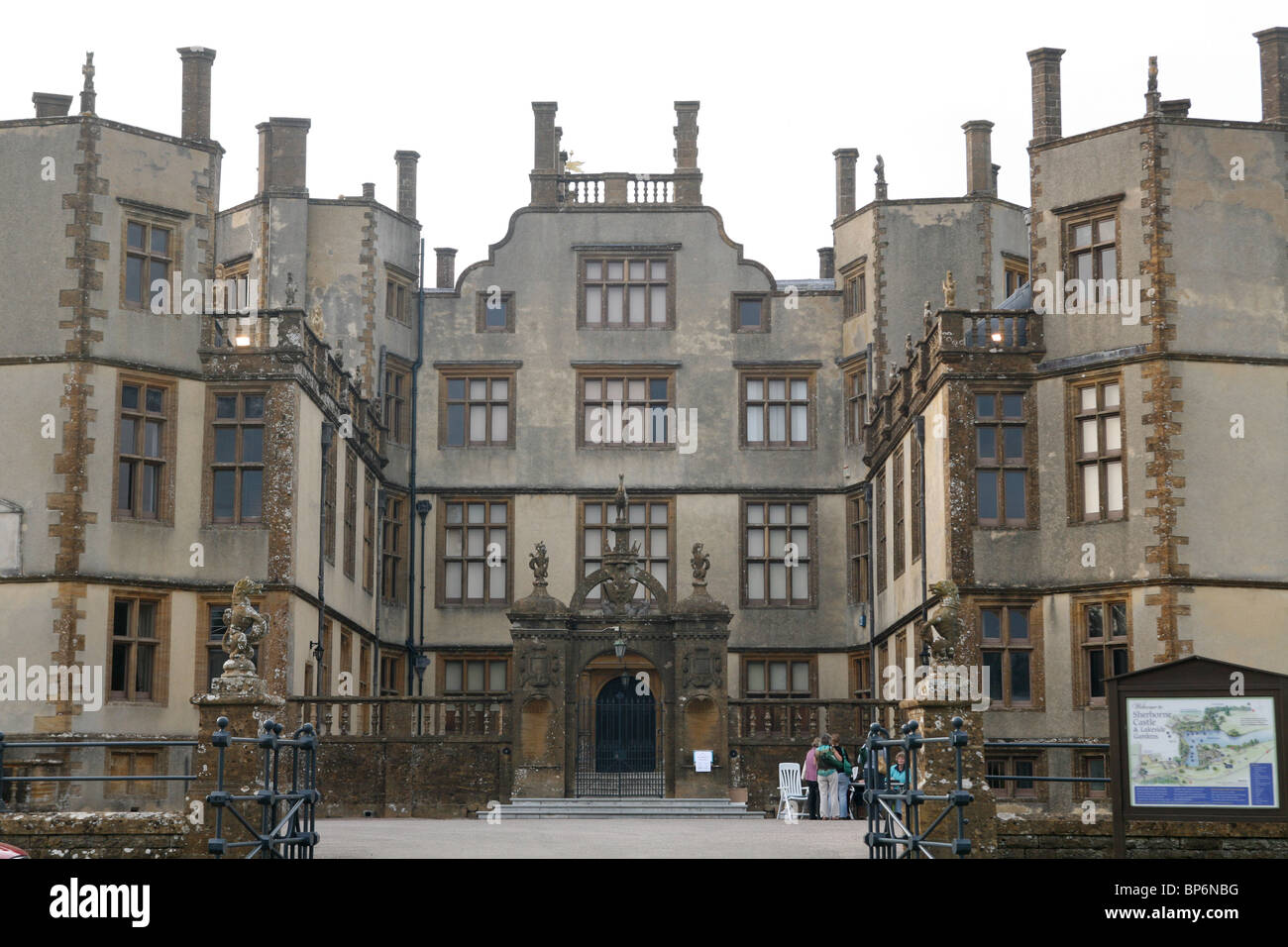Teatro all aperto, Sherborne Castle, Dorset, Sud Ovest dell'Inghilterra, Regno Unito. Foto:Jeff Gilbert Foto Stock