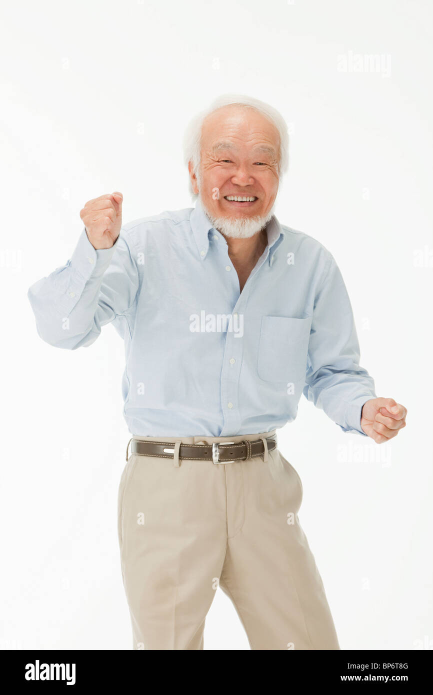 Ritratto di uomo Senior Foto Stock