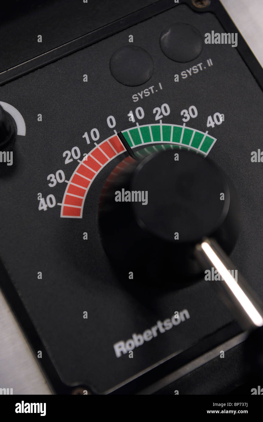 ECDIS Electronic Display grafico Informazioni simulatore di sistemi Foto Stock