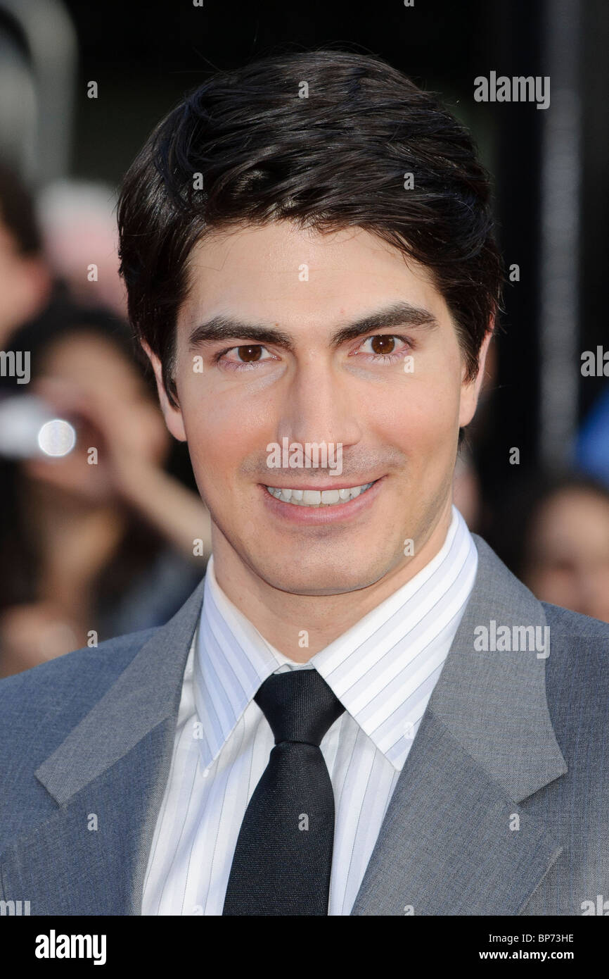 Brandon Routh alla premiere di 'Scott Pellegrino Vs Il Mondo" a Leicester Square, Londra, 18 agosto 2010. Foto Stock