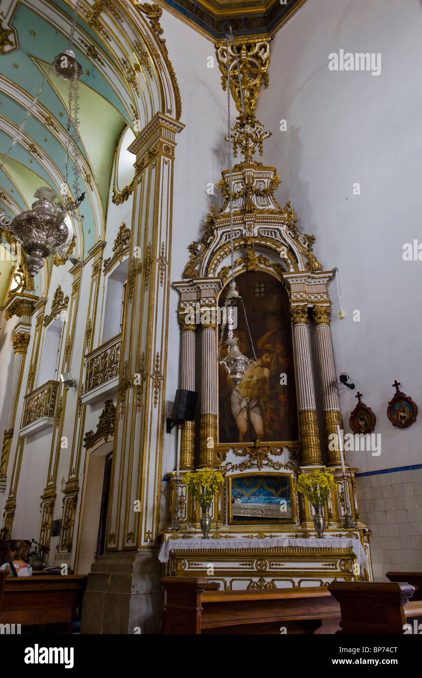 Bonfim chiesa in Salvador Foto Stock