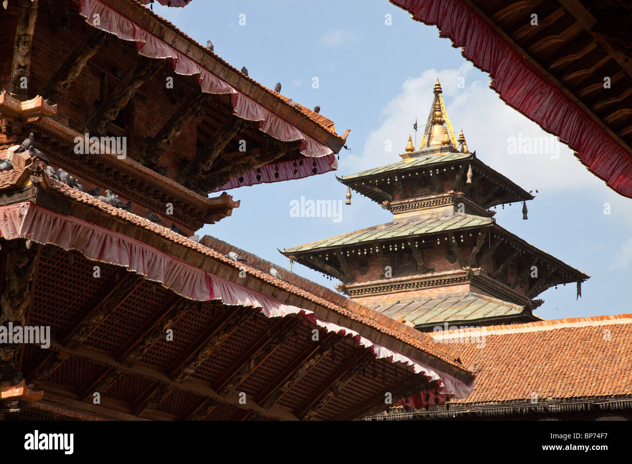 Durbar Square, Kathmandu, Nepal Foto Stock