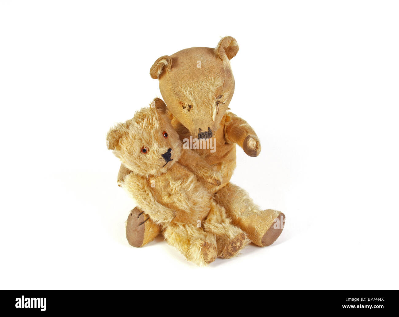 Due 1950 orsetti avente una coccola. Foto Stock