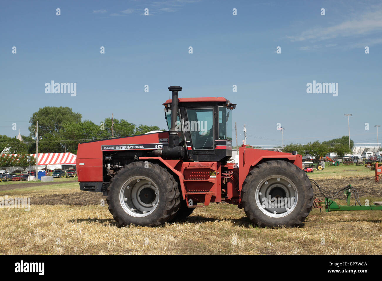 4WD trattore agricolo Foto Stock