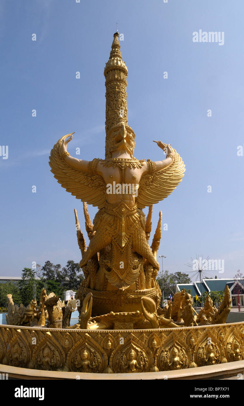 Candela;; Ubon Ratchathani; Thailandia; monumento; Asia; Isaan; Cerimonia candela;; Ubon Ratchathani; Thailandia; Foto Stock