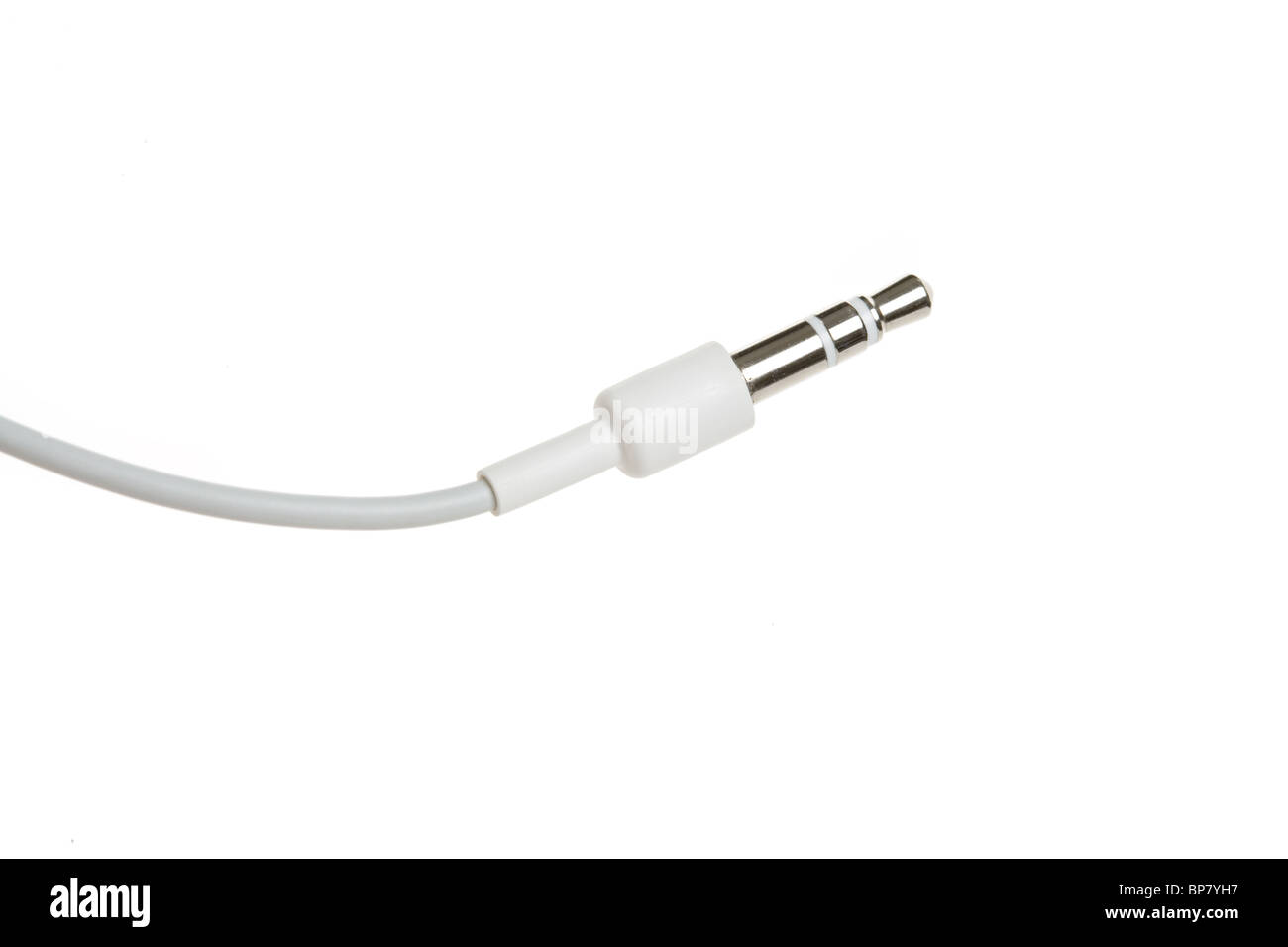 Electric plug audio, immagine ravvicinata Foto Stock