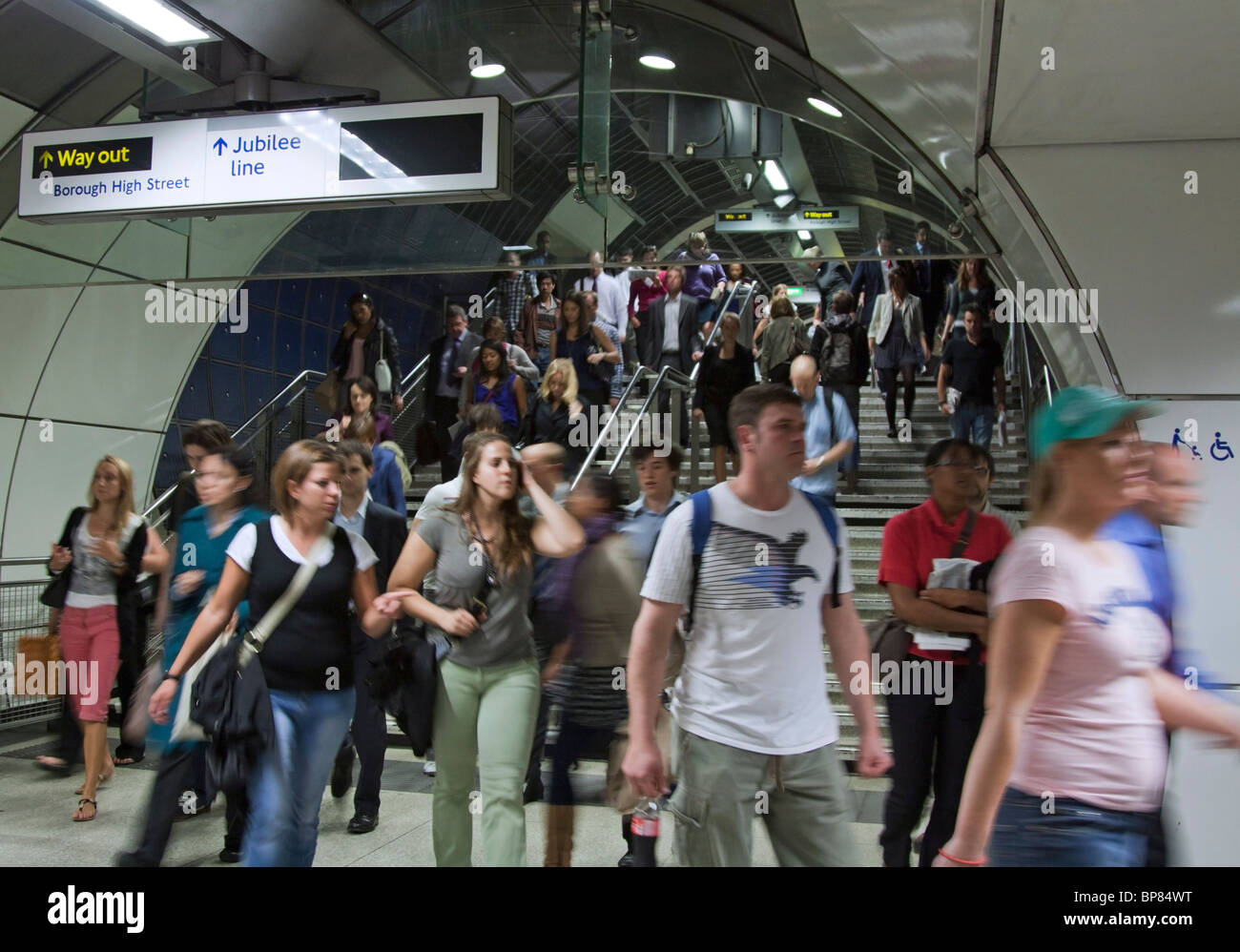 London Bridge Stazione della metropolitana - linea nord Foto Stock